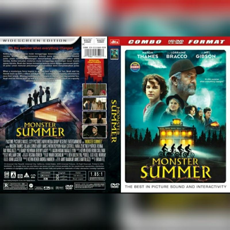 DVD Monster Summer 2024 (Mel Gibson)
