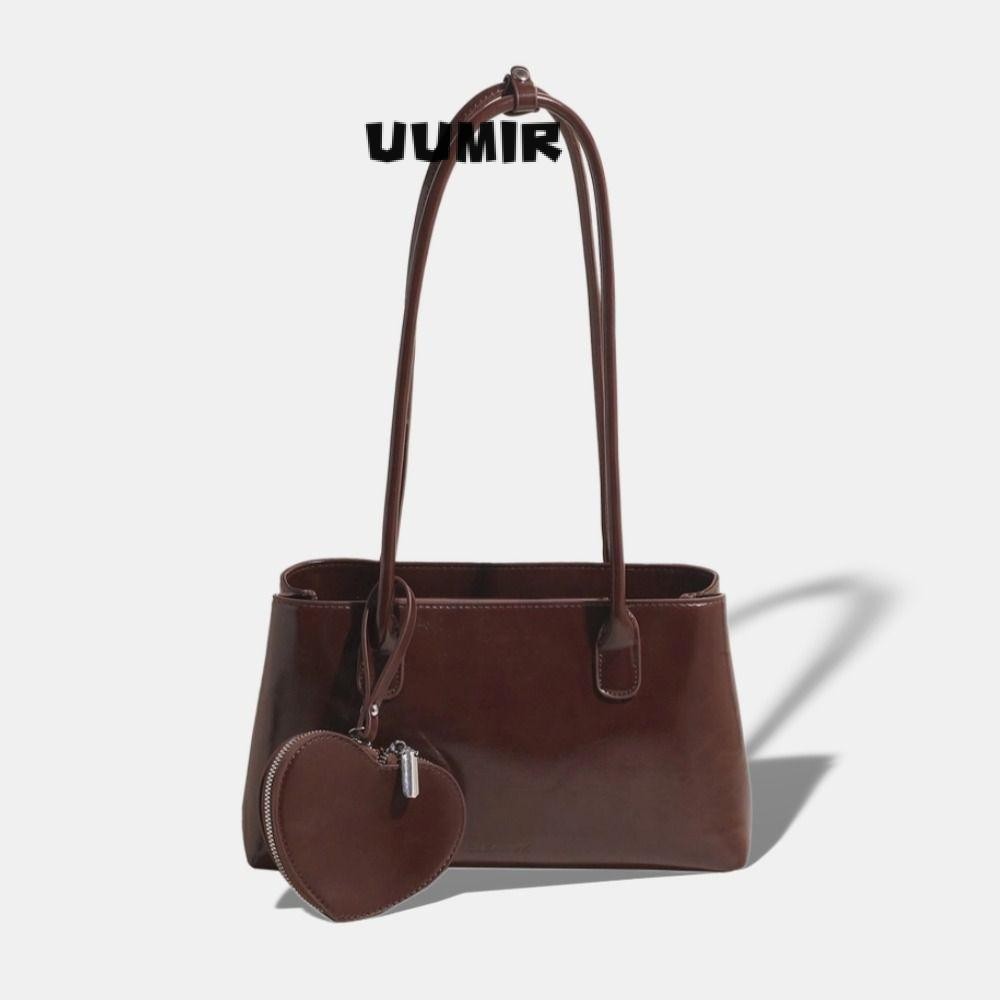 UUMIR กระเป๋าสะพายไหล่ผู้หญิง,พร้อมกระเป๋าใส่เหรียญความรักกระเป๋าหนัง PU,กระเป๋า