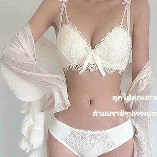 เสื้อใน บราลูกไม้แฟชั่นมีฟองน้ำมีโครง มีลายดอกสวยงามน่ารัก บราคัพAB เนินชัด ทรงสวย เนื้อผ้านิ่ม ใส่แล้วอกสวยสุดๆ