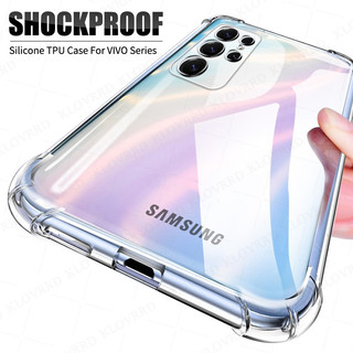 เคสใสกันกระแทก TPU สำหรับ Samsung Galaxy S25 Ultra S24 S23 S22 S21 S20 S10 S9 S8 Ultra Plus FE Note 20 Ultra 10 9 8 A17 A07 A16 A26 A36 A56 A06 A15 A25 A35 A55 A05 A14 A24 A34 A54 A33 A53 A73 A72 A52 A52s A32 A22 A23 A50 A11 A12 A13 A31 A51 A71
