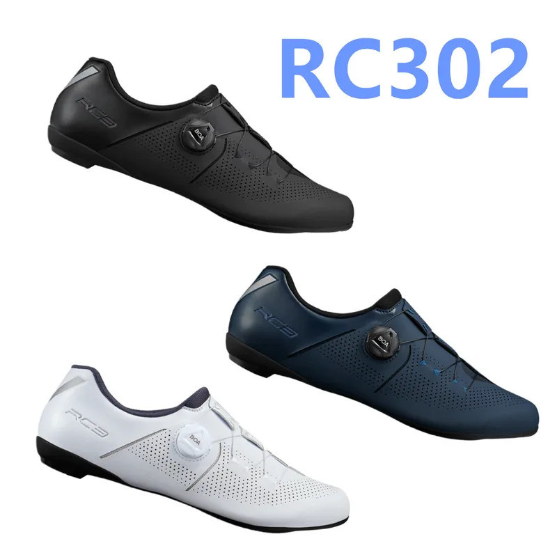 SHIMANO SH-RC302 RC3 รองเท้าปั่นจักรยานจักรยานเสือหมอบ SPD-SL