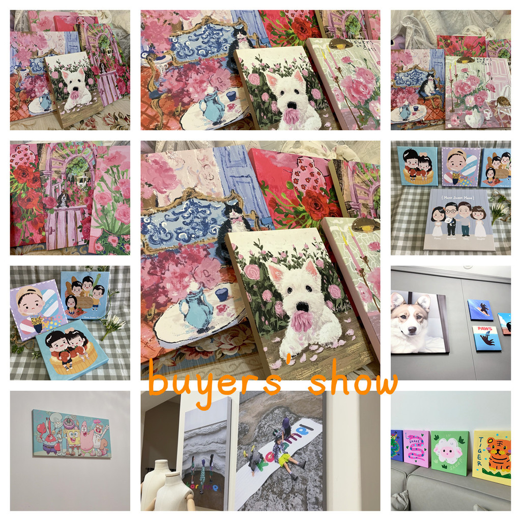 (พร้อมกรอบ) สีน้ํา Coastal Landscape Travel City Morocco ฝรั่งเศสสเปนผ้าใบภาพจิตรกรรม - รูปที่ 4