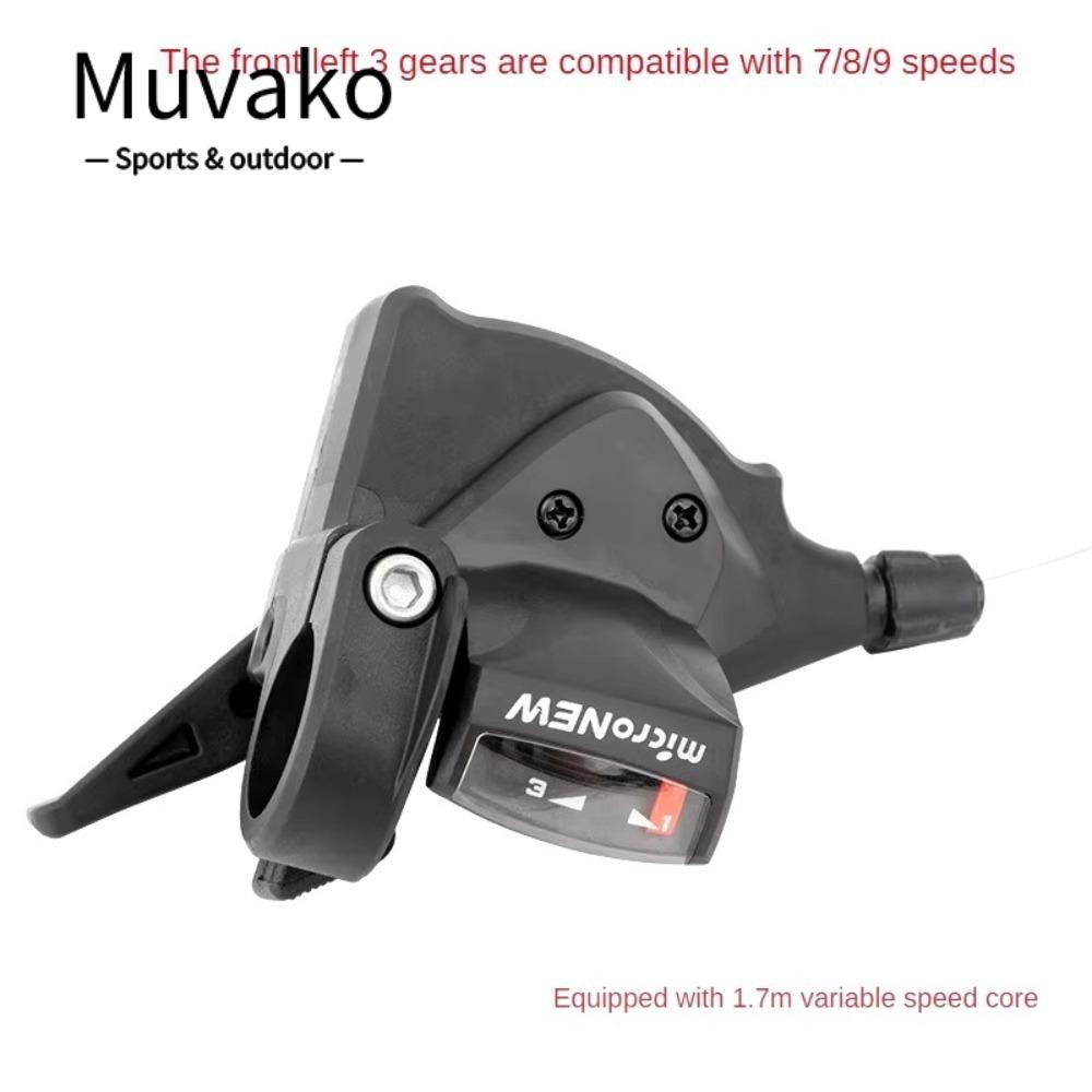 MUVAKO จักรยานเสือภูเขา Shifter, 7/8/9/10/11Speed Universal จักรยาน Levers Shifter, Creative ซ้ายขวา