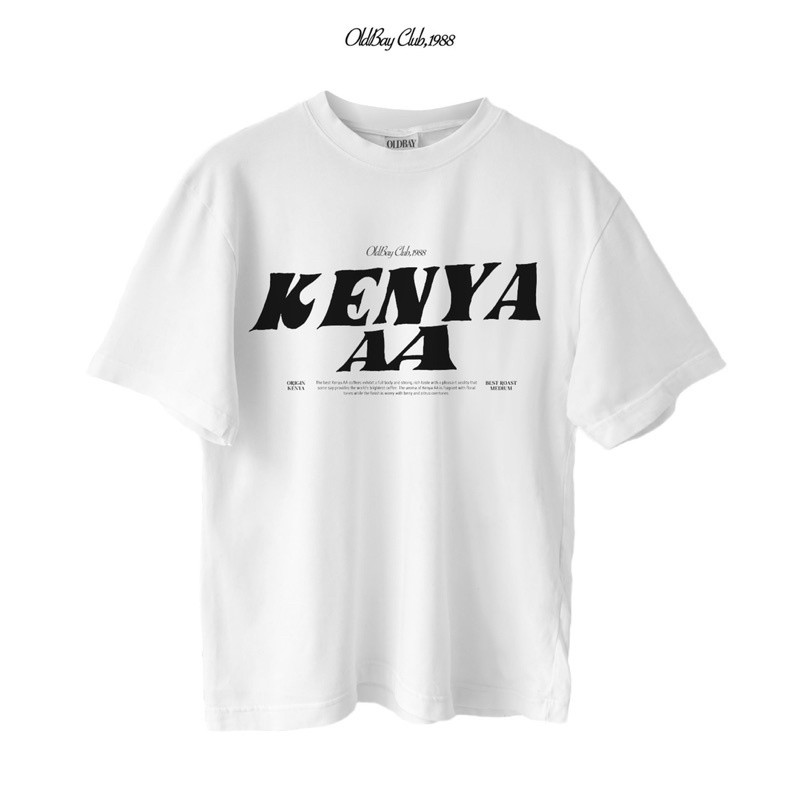 ✨พร้อมส่ง✨OLDBAY® Oversize Tees  “Kenyaaa”