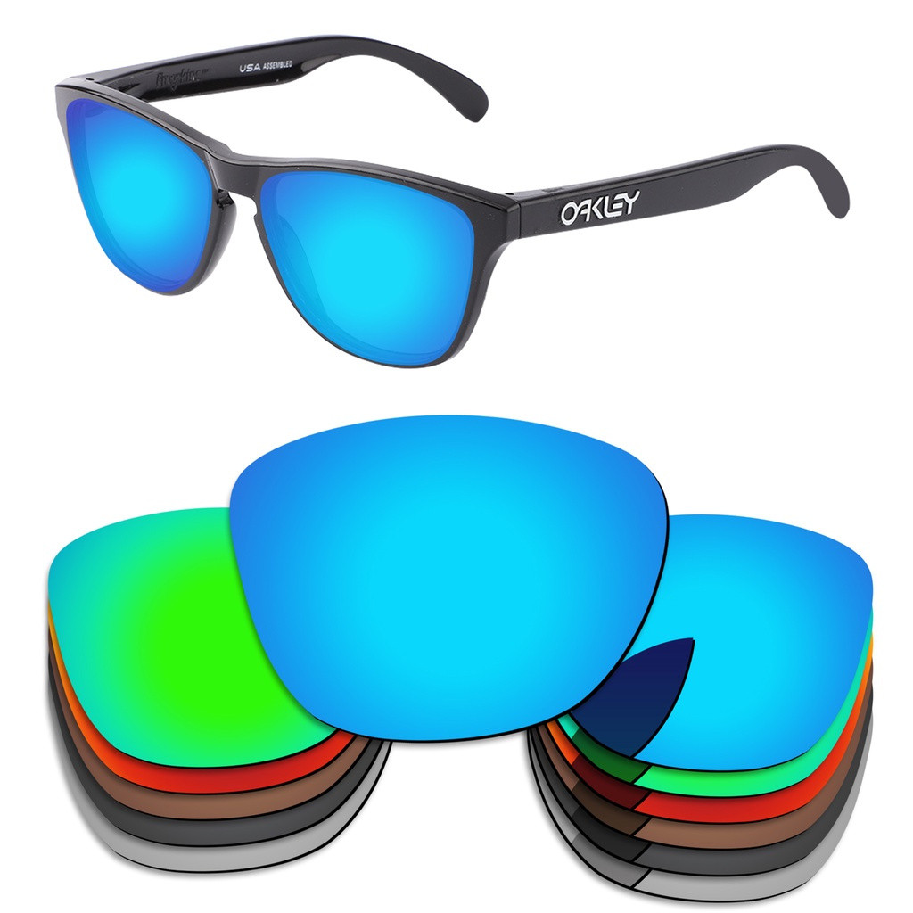 เลนส์ทดแทนสําหรับ-Oa k ey Frogskins OO9245 แว่นกันแดดโพลาไรซ์ - หลาย