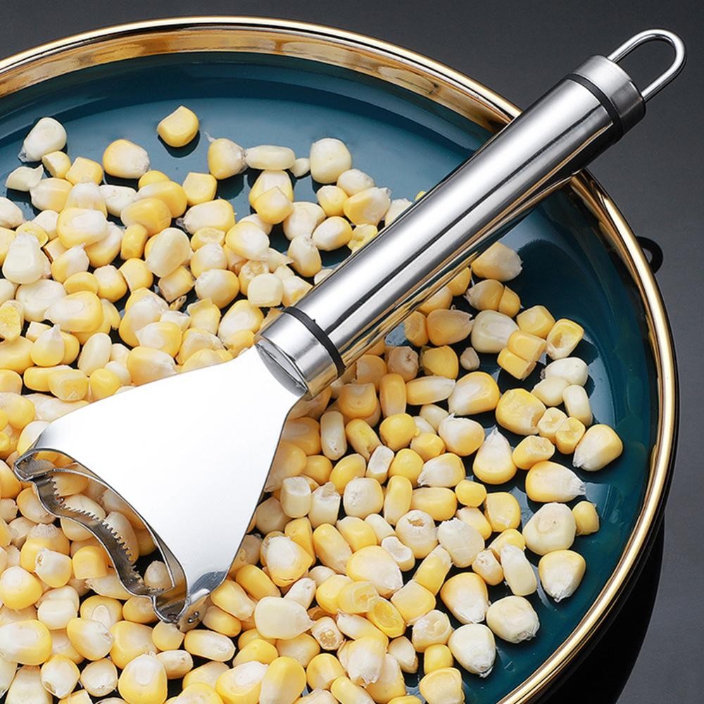 TME เครื่องปอกข้าวโพดสแตนเลสมืออาชีพเครื่องปอกซังข้าวโพดด้วยมือแกนป้องกันสนิมปอกเปลือกง่ายใช้ฟาร์มในครัว - รูปที่ 7