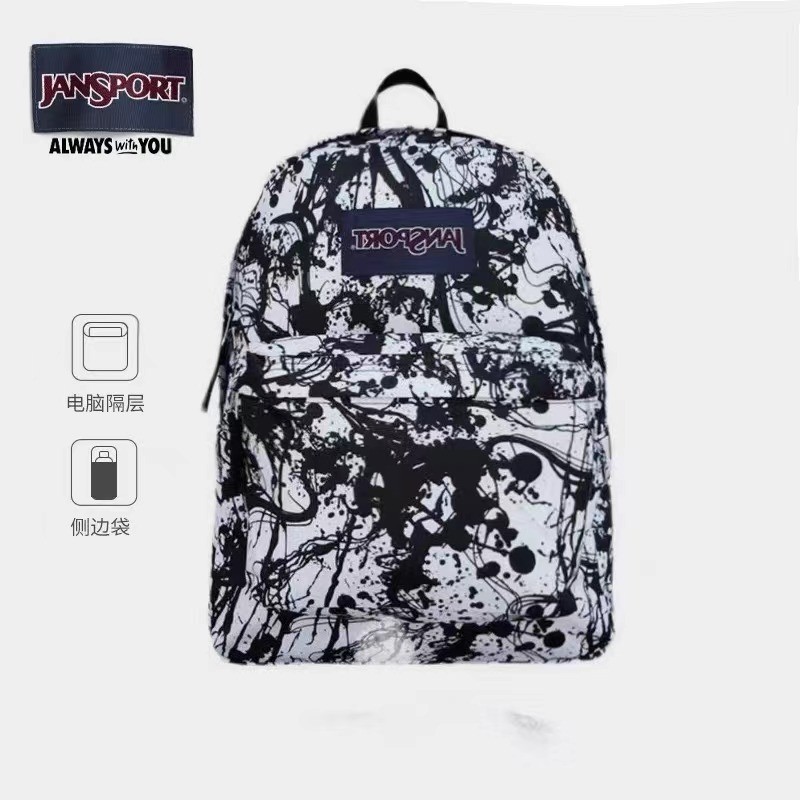 JANSPORT (พร้อม)100% เดิมjansportกระเป๋านักเรียนของแท้Jaceกระเป๋าเจสวิทยาเขตนักเรียนมัธยมต้นกระเป๋าเ