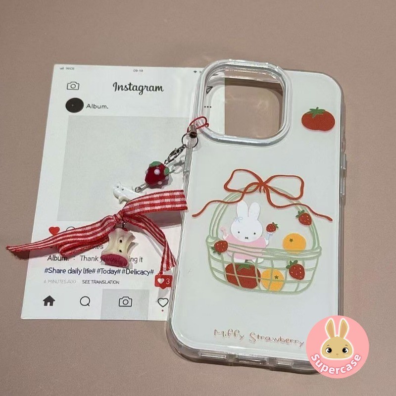 Insสไตล์กระต่ายเคสโทรศัพท์สําหรับVivo V60 V50 V50E V40 V40E V30 V30E V29 Lite V29E V27 V27E V25 V25E V23 V23E Pro V17 Neo V9 5Gโบว์ครีม