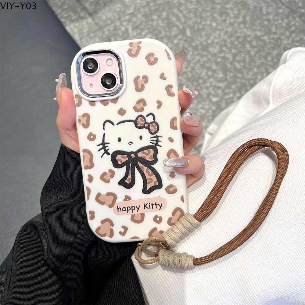 VIVO Y03 Y03T Y18 Y28S Y19S Y29 Y28 X200 V40 V30E Pro 5G เคสวีโว่ เชือกเส้นเล็ก ฟรีเชือกเส้นเล็ก ลายการ์ตูน GSK