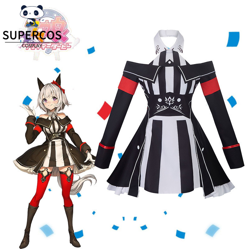 ชุดคอสเพลย์ Uma Musume สวย Derby Curren Chan สำหรับComic Conและงานปาร์ตี้