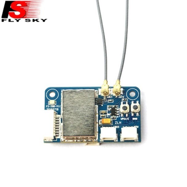 FLYSKY FLYSKY FS-X6B ตัวรับสัญญาณเอาต์พุต i-bus ได้ถึง 18 ช่องเหมาะสําหรับรีโมทคอนโทรล i6S i6X