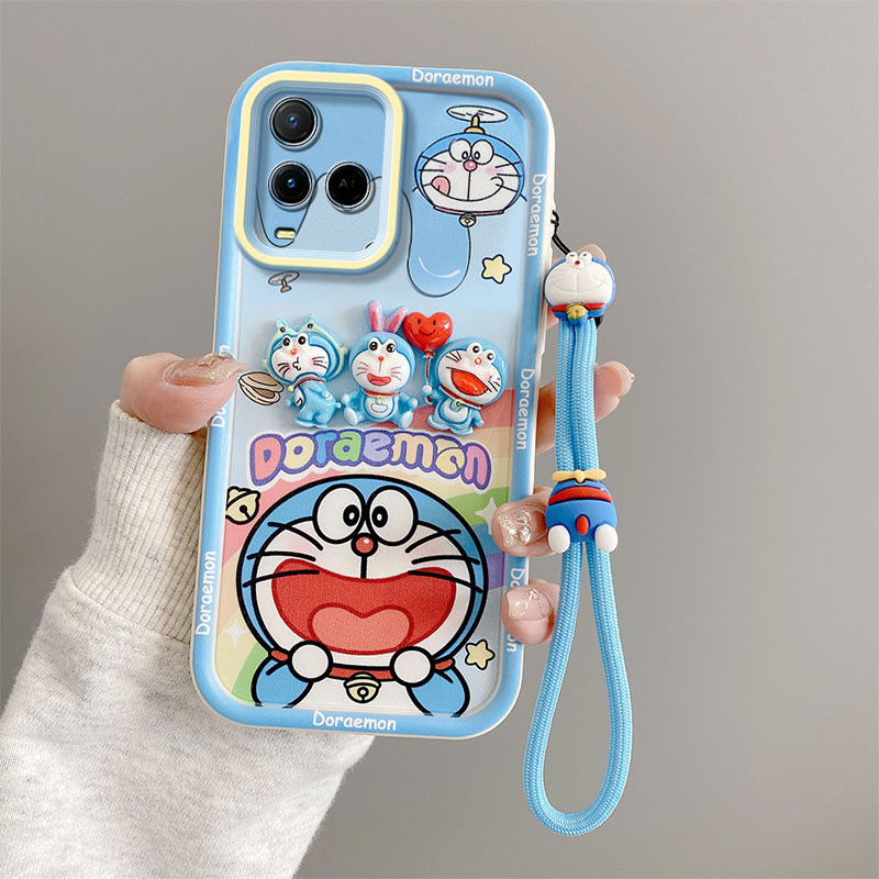 เคส vivo Y21 Y33S Y21S Y32 Y21T Anti fall อะนิเมะการ์ตูน TPU ซิลิโคนอ่อนนุ่ม 3D เคสโทรศัพท์น่ารัก XXLK - รูปที่ 3