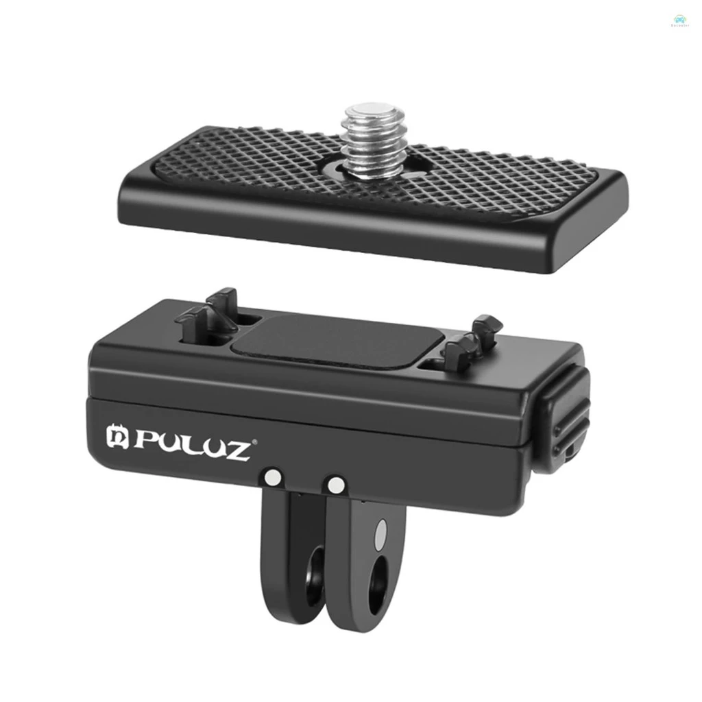 Yb2 อะแดปเตอร์ PULUZ PU965B แม่เหล็ก Quick Release Mount สําหรับกล้องกีฬาอะแดปเตอร์แม่เหล็ก Mount อลูมิเนียมสําหรับ Insta360 Ace/ Ace