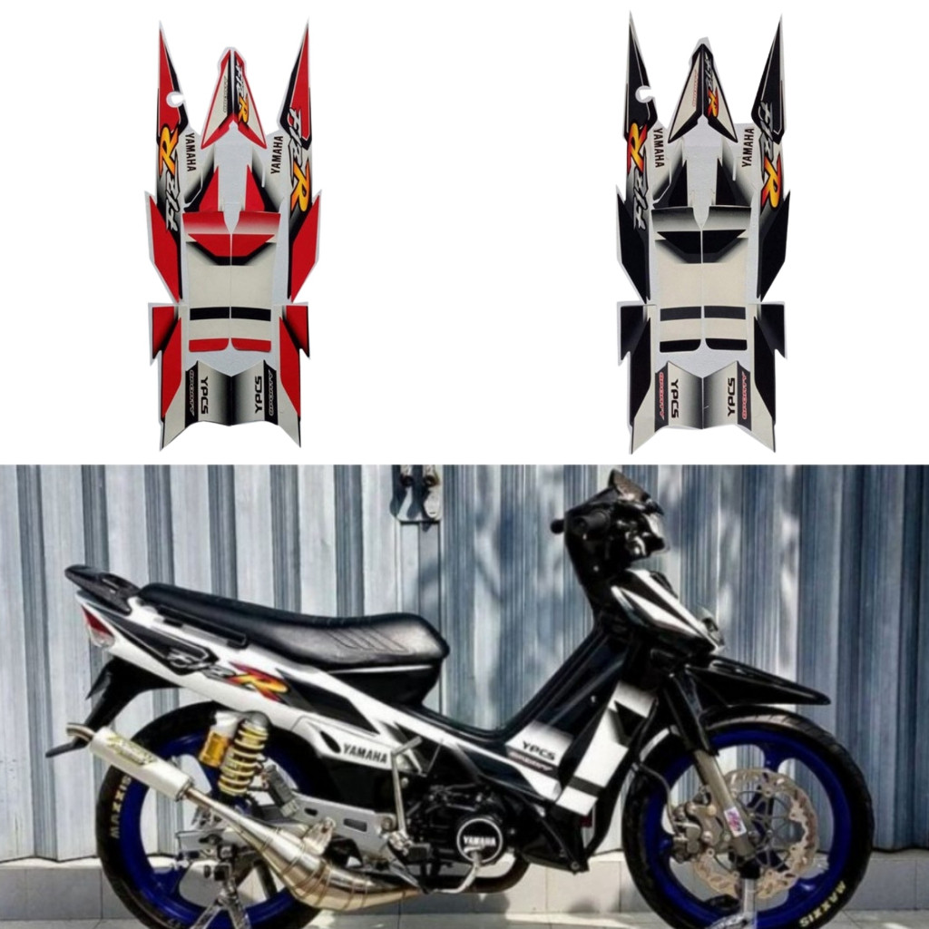 Yamaha F1ZR 2002 Standard Striping Sticker ที่ดีที่สุด Yamaha F1ZR 2002 Standard Body List Striping