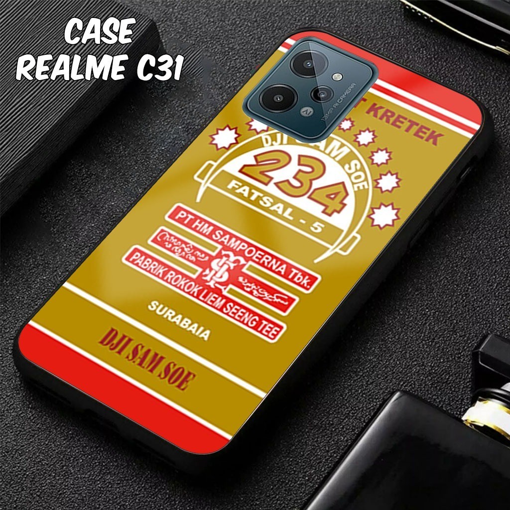 เคส HP Skincase KK31 เคส Realme C31 - Realme C31 Casing - เคสโทรศัพท์ - Realme C31 Softcase - Glass 