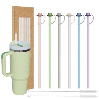 เปลี่ยนหลอดสำหรับ owala 40ออนซ์แก้วหลอดซิลิโคนนำมาใช้ใหม่12น…