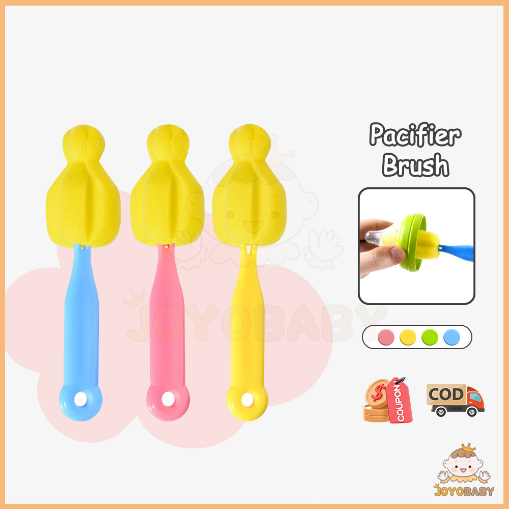 JOYOBABY ล้างจุกนม ที่ล้างขวดนม แปรงฟองน้ำสำหรับทำความสะอาดขวดนมเด็กทารก