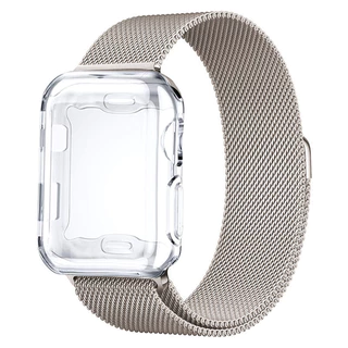 Tpu กรณีและสายโลหะ for Smartwatch Ultra/SE 3 2 49mm IWatch Series 11 10 9 8 7 6 46mm 45 44 41 42mm 38mm ลูปมิลานสายนาฬิ