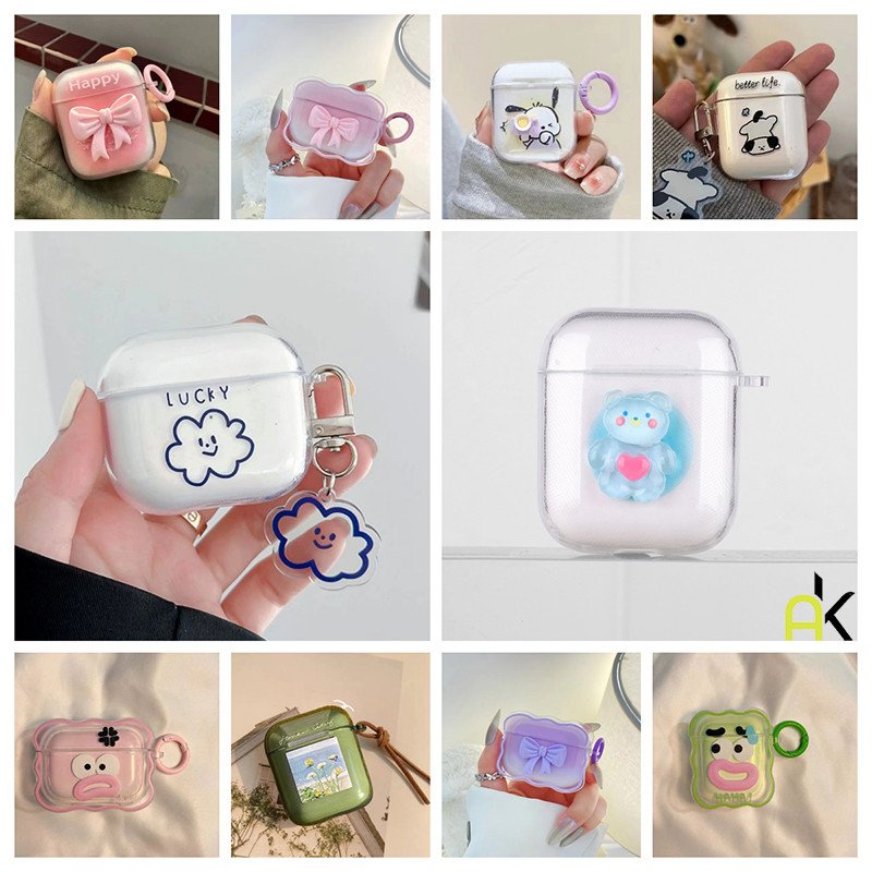 AK 【ส่งจากไทย】เคส มาใหม่ สำหรับ Airpods 1/2 Airpods3 Airpods pro Airpods pro 2 gen1/gen2/gen3