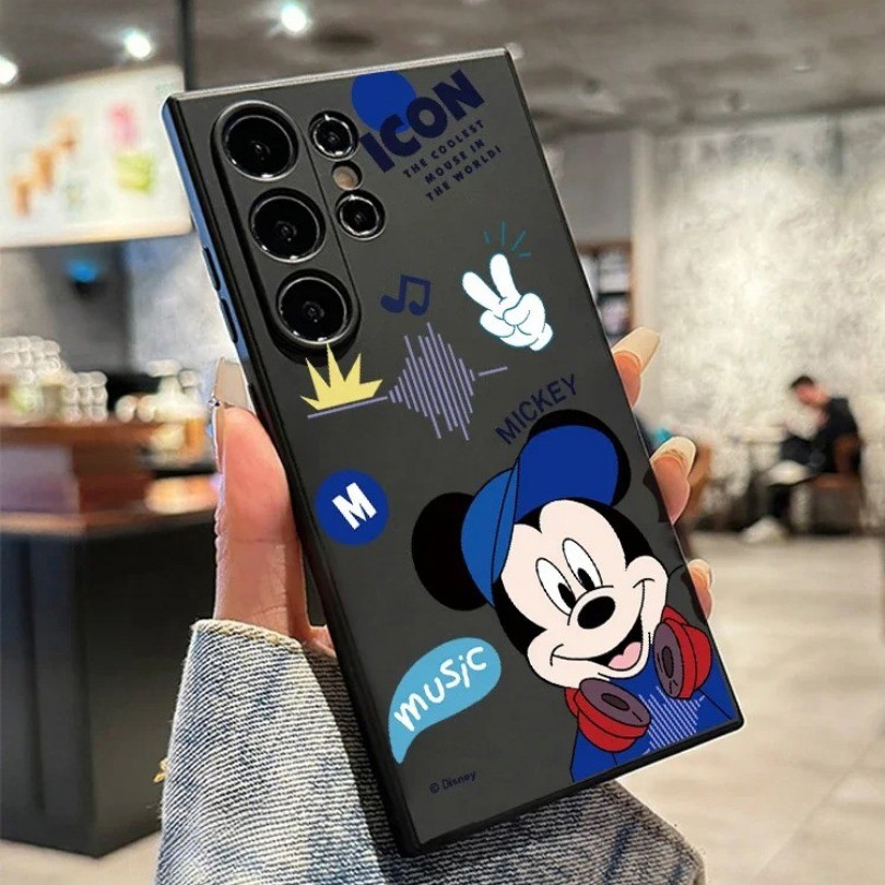 การ์ตูนเต้นรํา Mickey Minnie สําหรับ Vivo Y03 Y03t Y18 Y18E Y28 Y38 Y100 Y17S Y27S Y27 Y36 เคสโทรศัพท์ซิลิโคนขอบสแควร์ปกอ่อน ราคา ถูกที่สุด ดีลบีเคเค แกลเลอรีภาพที่ 7