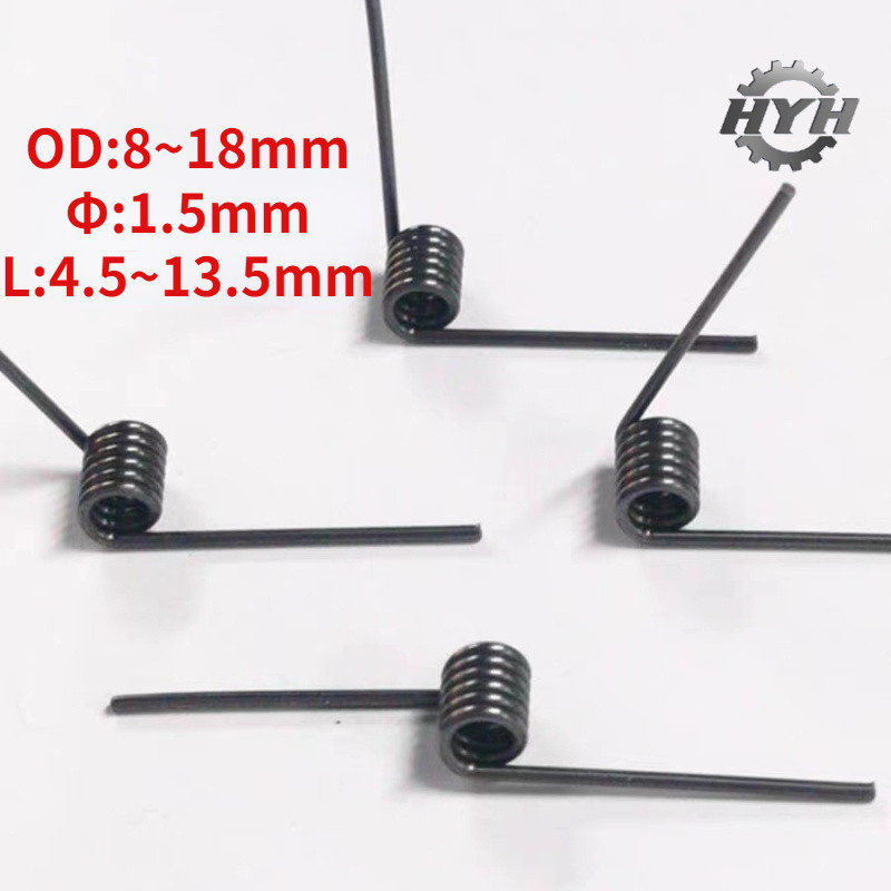 [HYH] D1.5mm V-Type Spiral Torque Spring 65Mn Angle Steel Torque Spring OD8-18mm Torque Spring Torqu