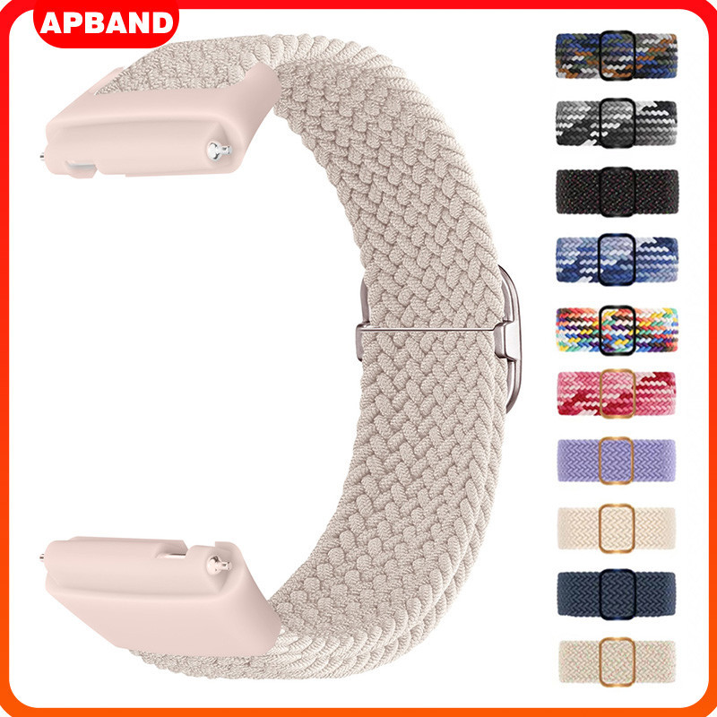 สายไนล่อน for Smartwatch Redmi Watch 3 Active สายรัดยางยืด for Xiaomi Mi Watch 3 Lite