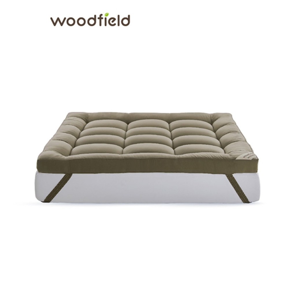 SB Design Square ท็อปเปอร์ Woodfield รุ่น Warrant - Khaki หนา 3 นิ้ว ขนาด 3 ฟุต