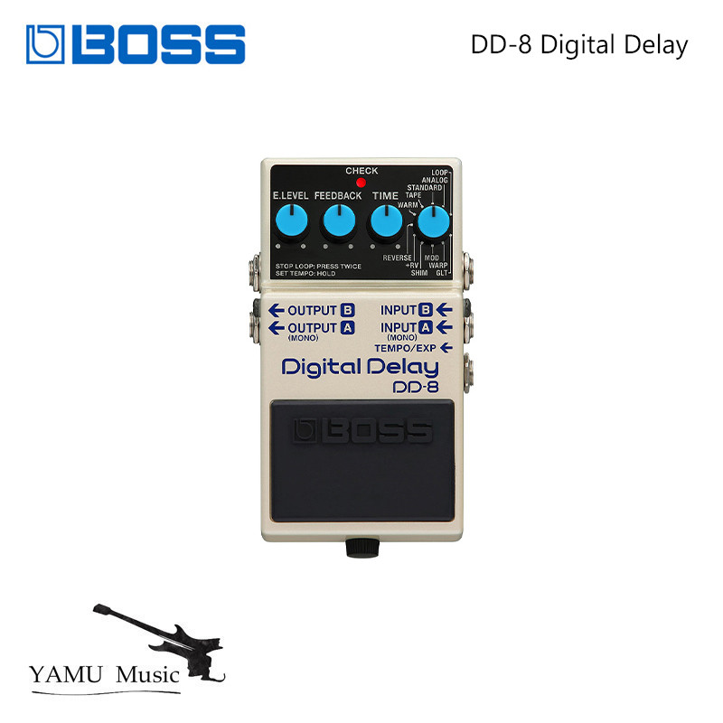 Boss DD-8 Digital Delay Guitar Pedal DD8