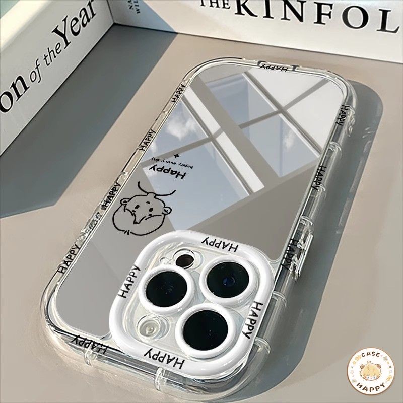 เด็กชายและเด็กหญิงแสนสุขแสนเรียบง่าย เคสiPhone 16 11 Pro Max 15 12 13 14 Pro Max 7Plus X XS XR Max 15 8 7 Plus SE 2020 - รูปที่ 5