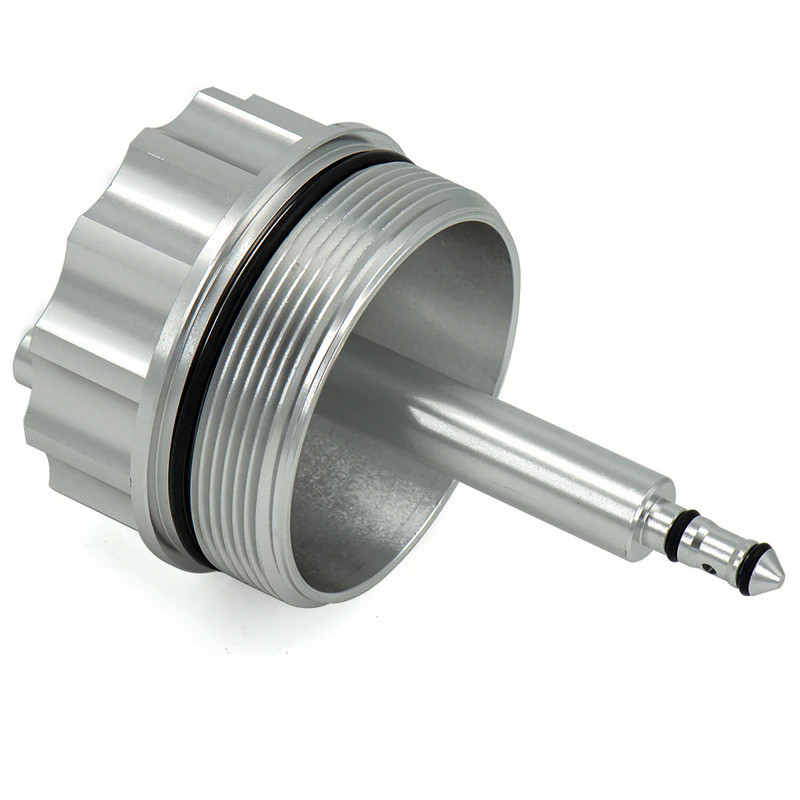 QR Gratis Ongkir อลูมิเนียมอะแดปเตอร์กรองฝาครอบสำหรับน้ำมันกรองชุดสำหรับ BMW M40 M42 M43 M44 316i 31