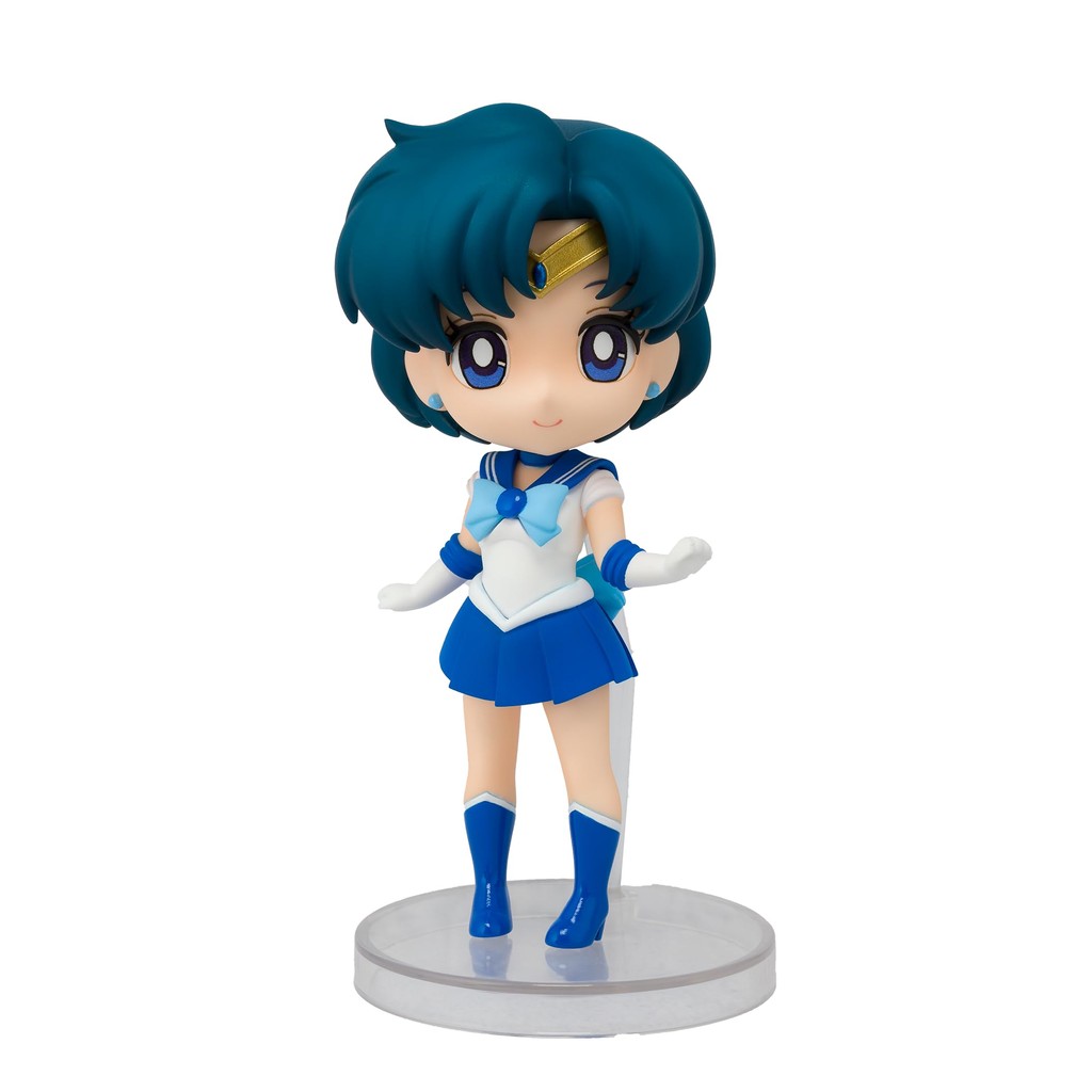 Figuarts mini Sailor Moon Sailor Mercury (เวอร์ชั่นขายต่อ) ประมาณ 90 มม. ฟิกเกอร์ PVC และ ABS ที่สาม