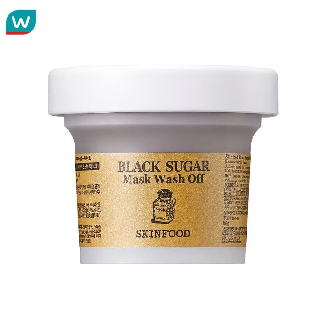 Skinfood สกินฟู๊ด แบล็ค ชูการ์ มาสก์ วอช ออฟ 120 กรัม