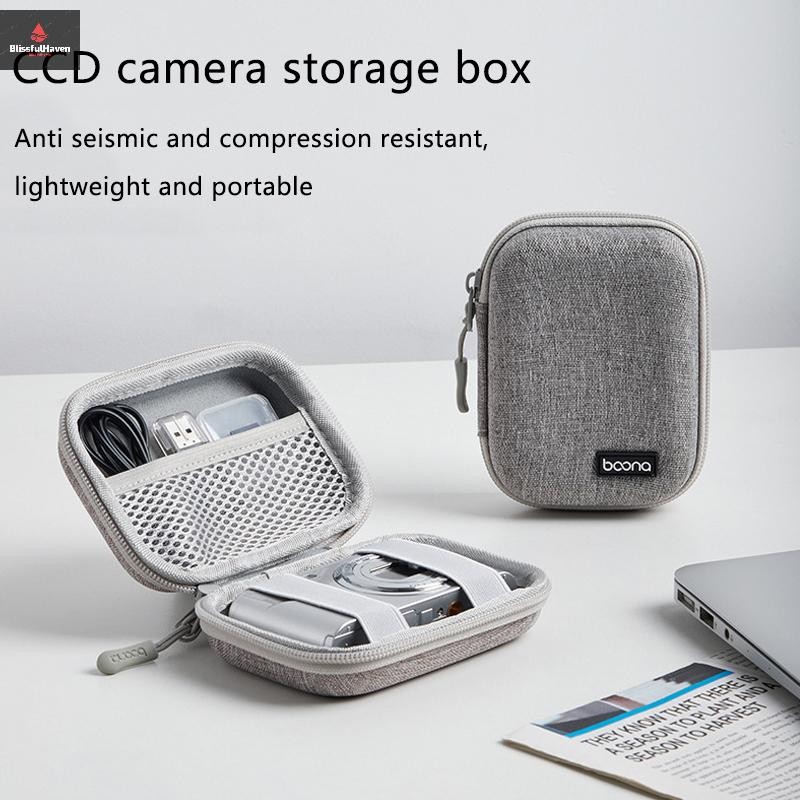 Cod CCD กล่องเก็บกล้อง EVA Mini กล้องกันกระแทกเคสแข็งเหมาะสําหรับ Sony Canon Fuji เคสกล้องใหม่