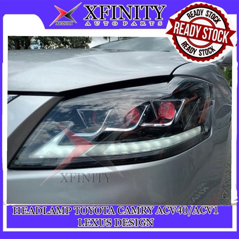 Toyota CAMRY ACV40/ACV41 LEXUS DESIGN HEADLAMP/ไฟหน้า