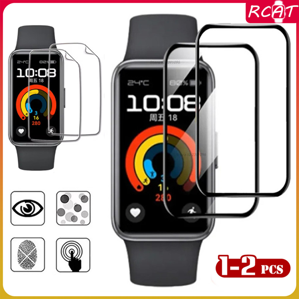 คลุมทั้งหมดป้องกันหน้าจอสำหรับHuawei Band 11 11 Pro 10 9 ฟิล์มนุ่ม/9DกระจกนิรภัยสำหรับSmartwatch Hua