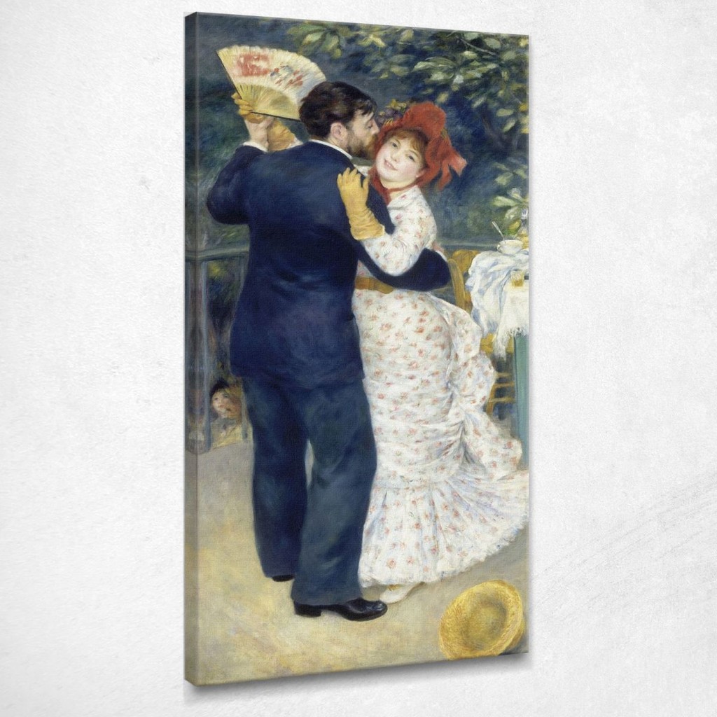Dance In The Country Pierre-Auguste Renoir, par6 ภาพพิมพ์บนผ้าใบแคนวาส