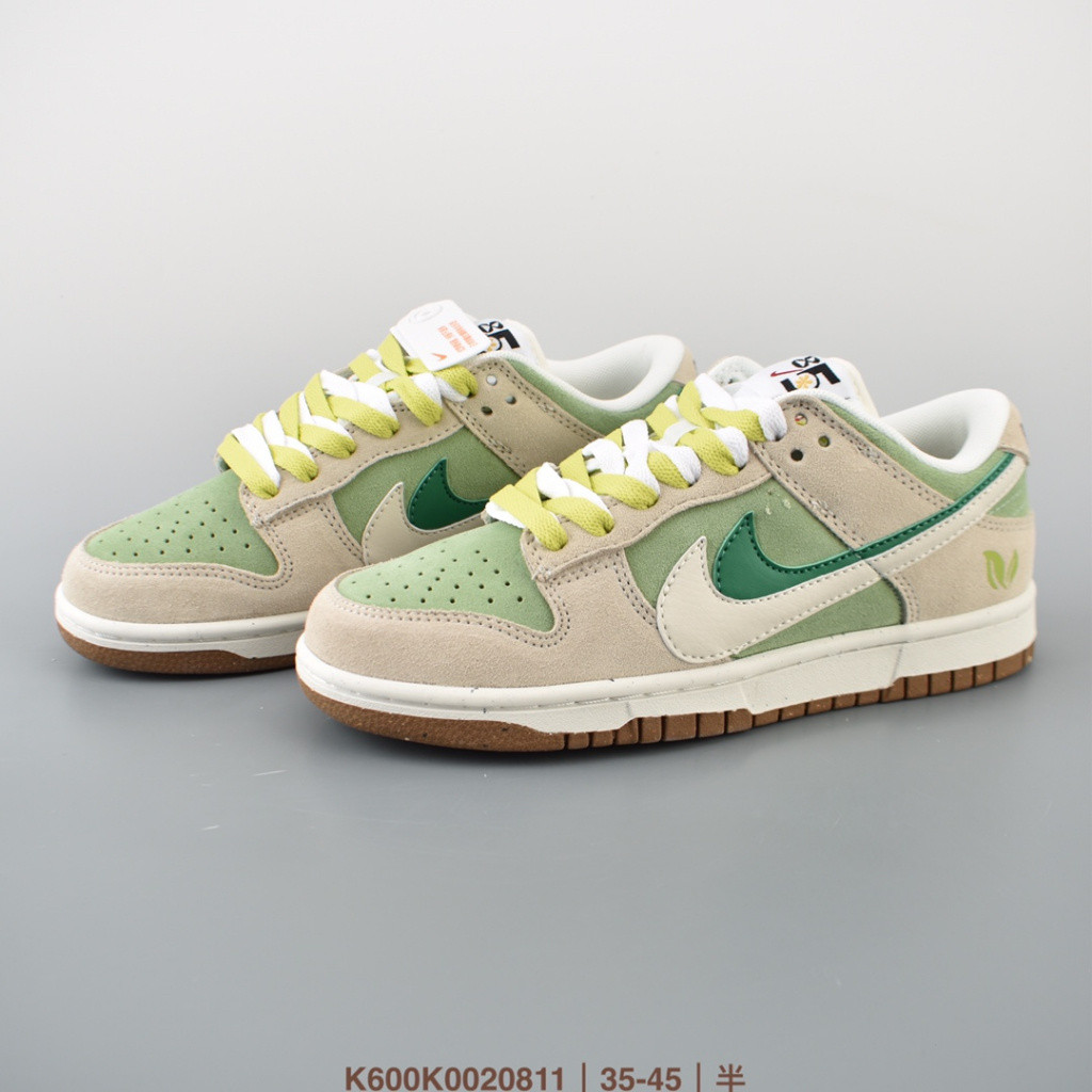 NIKE DUNK SB LOW SHADOW สีขาวสีเขียว Low Cut Leisure SNEAKER