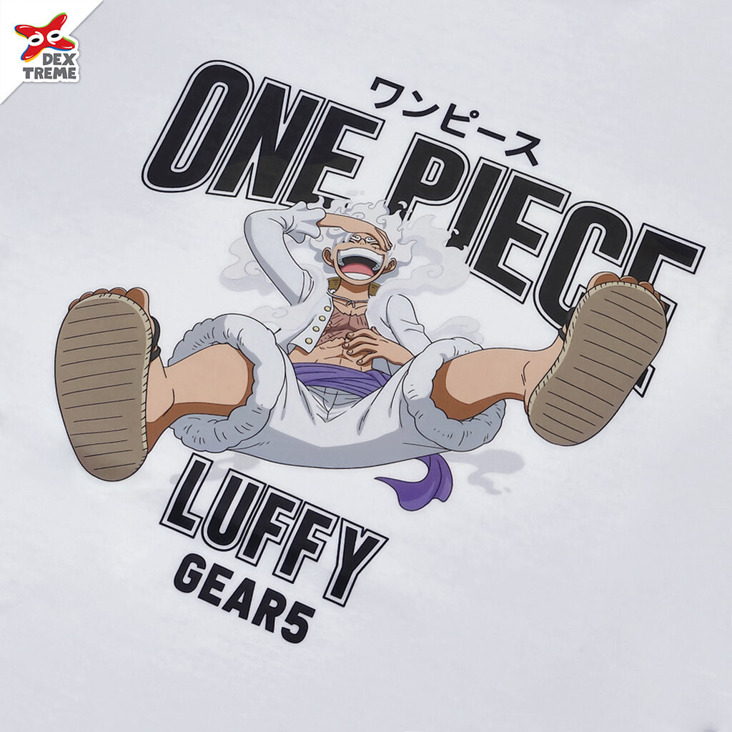 DEXtreme – เสื้อวันพีซ Tees OP Luffy GEAR5 (DOP-2019) ราคา ถูกที่สุด ดีลบีเคเค แกลเลอรีภาพที่ 2