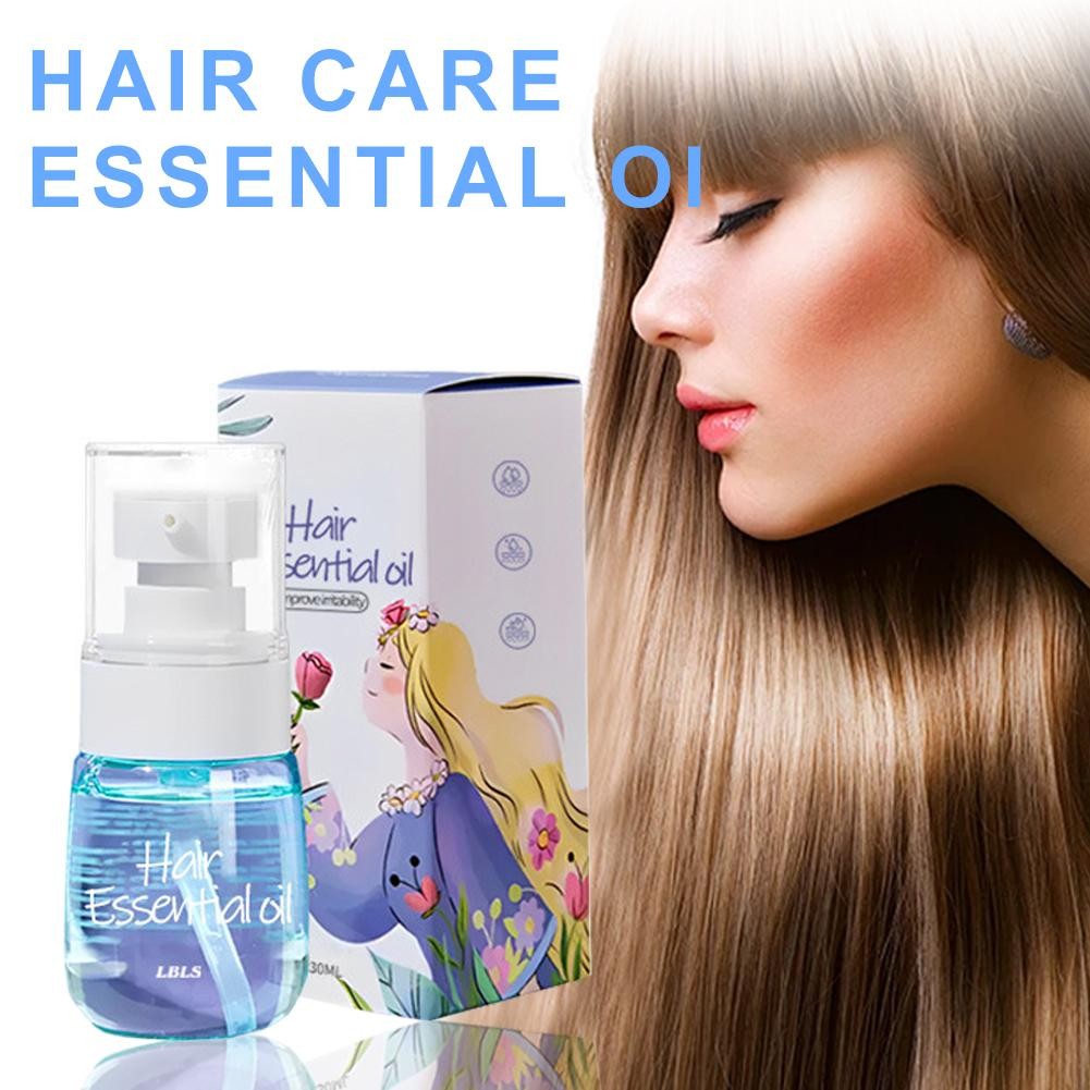 เอสเซ้นส์ผมปรับปรุง Frizz เสริมสร้างและ Toughens 30 Hair Essential Care Oil Time Long J9U5