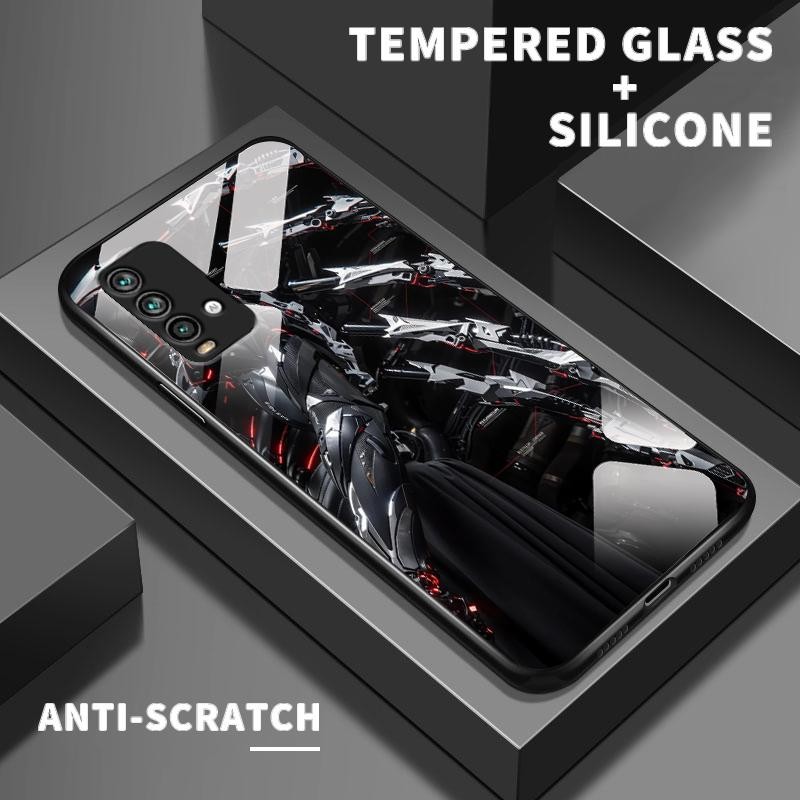 เหมาะสำหรับ Redmi Note 9 4G Pro Max 9S 10 5G Lite 11 8 ป้องกันกรณีโทรศัพท์เลนส์เคส Movies & Music Sc