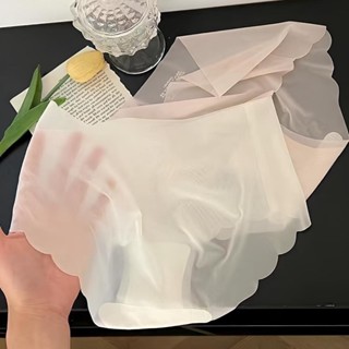 CherryLace😊 กางเกงในไร้ขอบสำหรับผู้หญิง บางเบา ระบายอากาศดี …