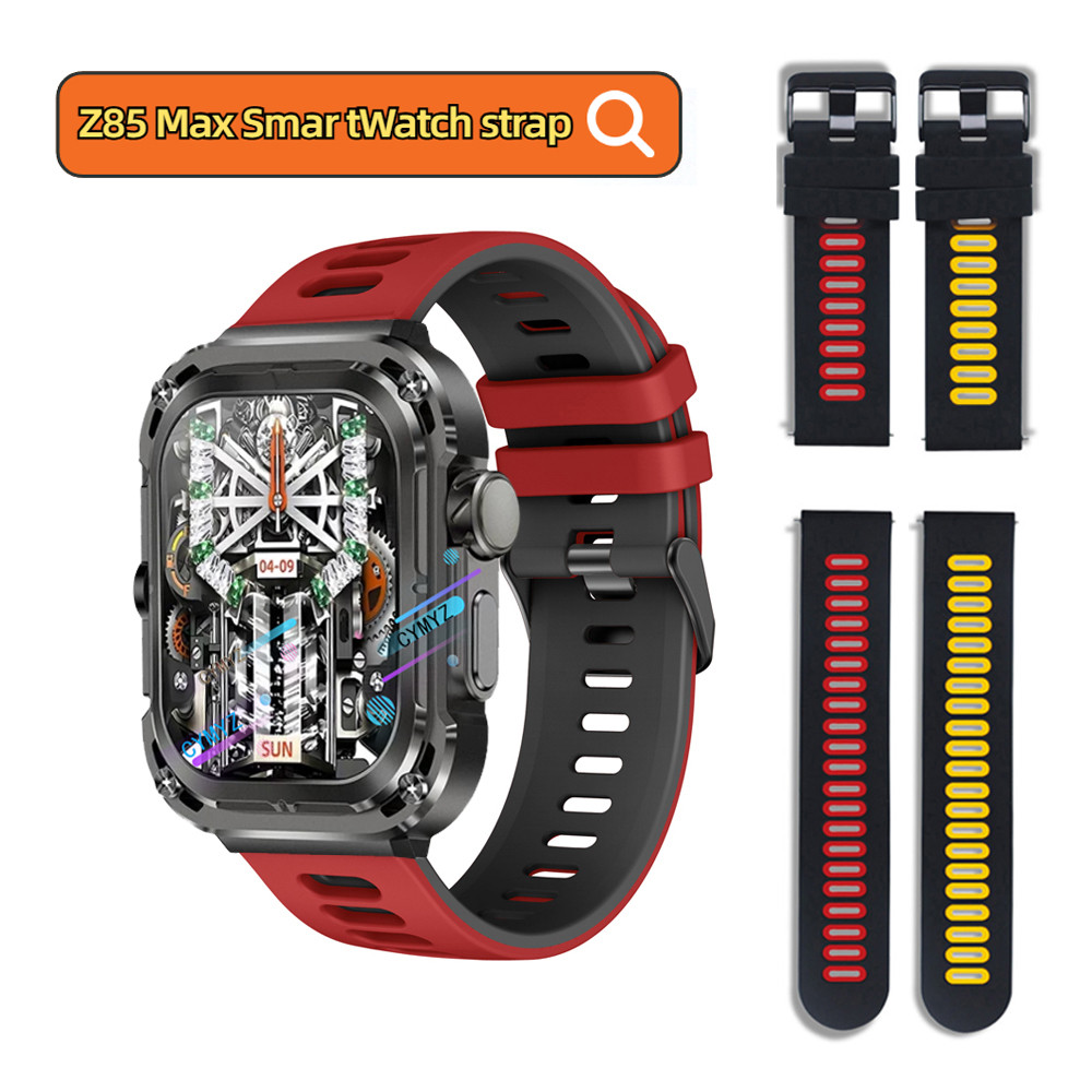 Z85 max สายนาฬิกาอัจฉริยะ สายซิลิโคนสําหรับ สําหรับ z85 max watch Strap สายนาฬิกา สายรัดข้อมือกีฬา