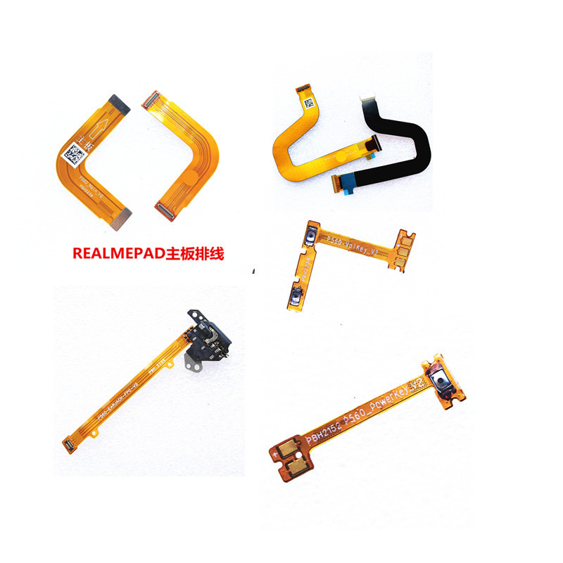 สําหรับrealme Pad RMP2102 RMP2102 สายLCD Flexหูฟังรูเปิดปิดสวิทช์Flex Volumeด้านข้างปุ่มริบบิ้นสาย