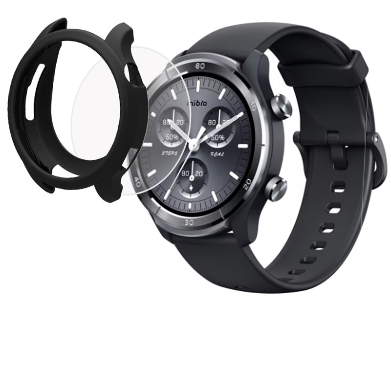 เคส Mibro Watch A3 Case Tpu ฝาครอบกันชนสําหรับ Mibro นาฬิกา A3 สมาร์ทนาฬิกา Protector กรอบสําหรับ Mibro A3 ป้องกันกรณีอุปกรณ์เสริม