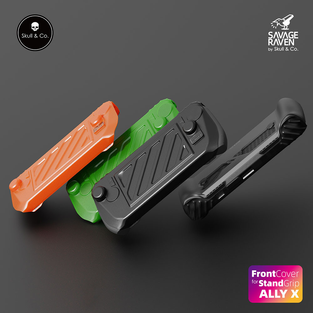 R ROG Ally X เคสป้องกันขายึดมือถือฝาครอบด้านบนเคสป้องกันรุ่นที่สองฝาครอบพื้นผิวสําหรับใช้กับเคสป้องก