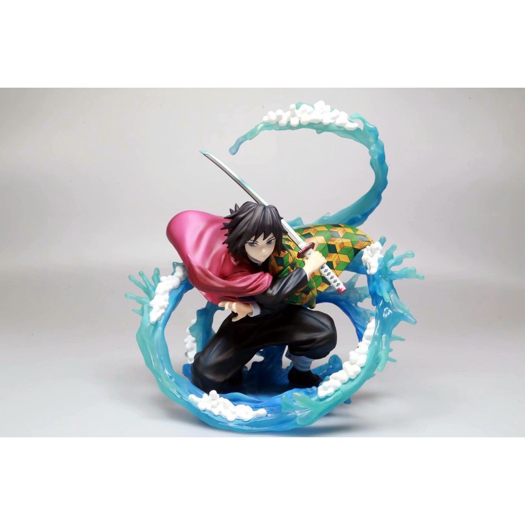 Demon Slayer: Kimetsu ไม่มี Yaiba Infinity Castle ลมหายใจน้ํา Tomioka Giyuu รูปปั้นรูปของเล่นสะสม