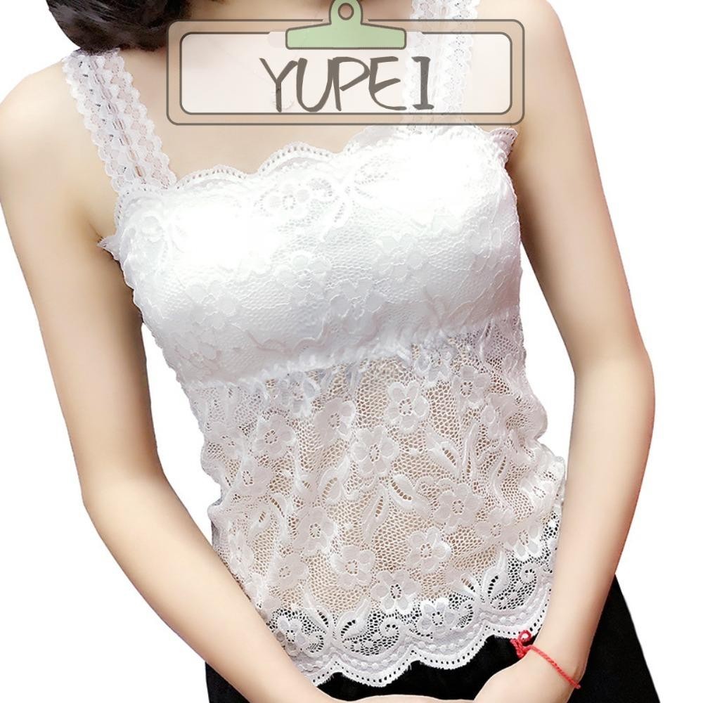Yupei ผู้หญิงไหล่ Bustier Tops, Anti Glare ชุดชั้นในกันลื่น, ขายร้อน Bud ผ้าไหมไหล่ Breathable Tube Top สวยกลับ