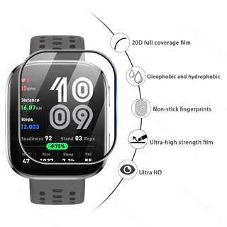 1-3PCS Amazfit Bip Max 6 3D หน้าจอโค้ง Protector สําหรับ Amazfit Bip6 สมาร์ทนาฬิกาป้องกันฟิล์มอุปกรณ์เสริม
