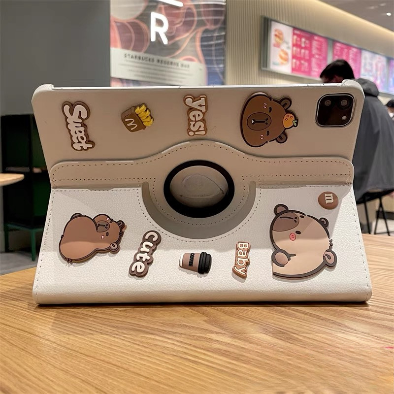 เคส ฝาพับ หมุนได้ 360° สําหรับ Redmi Pad SE 11 8.7 redmi pad 6s pro 12.4 redmi pad pro 12.1 redmi Pad 2 11 2025 เคสหนัง - รูปที่ 4