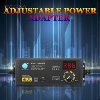3-36v 60W Power Adapter ปรับแรงดันไฟฟ้าได้พร้อมหน้าจอแสดงผล US Plug [Je-th]